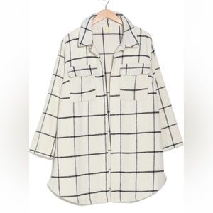 Melloday Plaid Jacket 1x